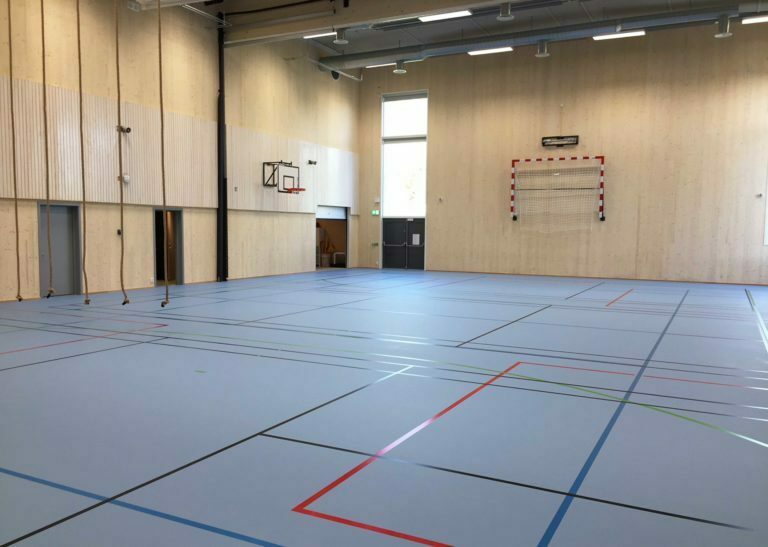 Bergerbakken school sports hall