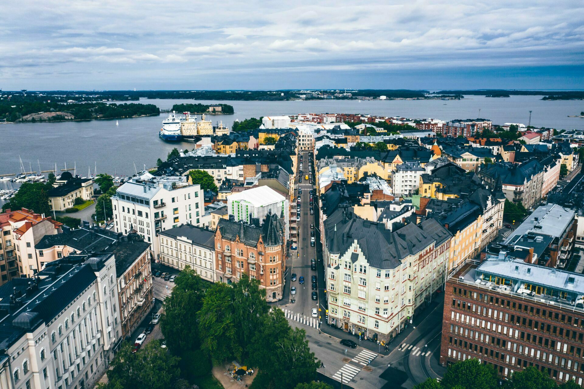 Helsinki City view